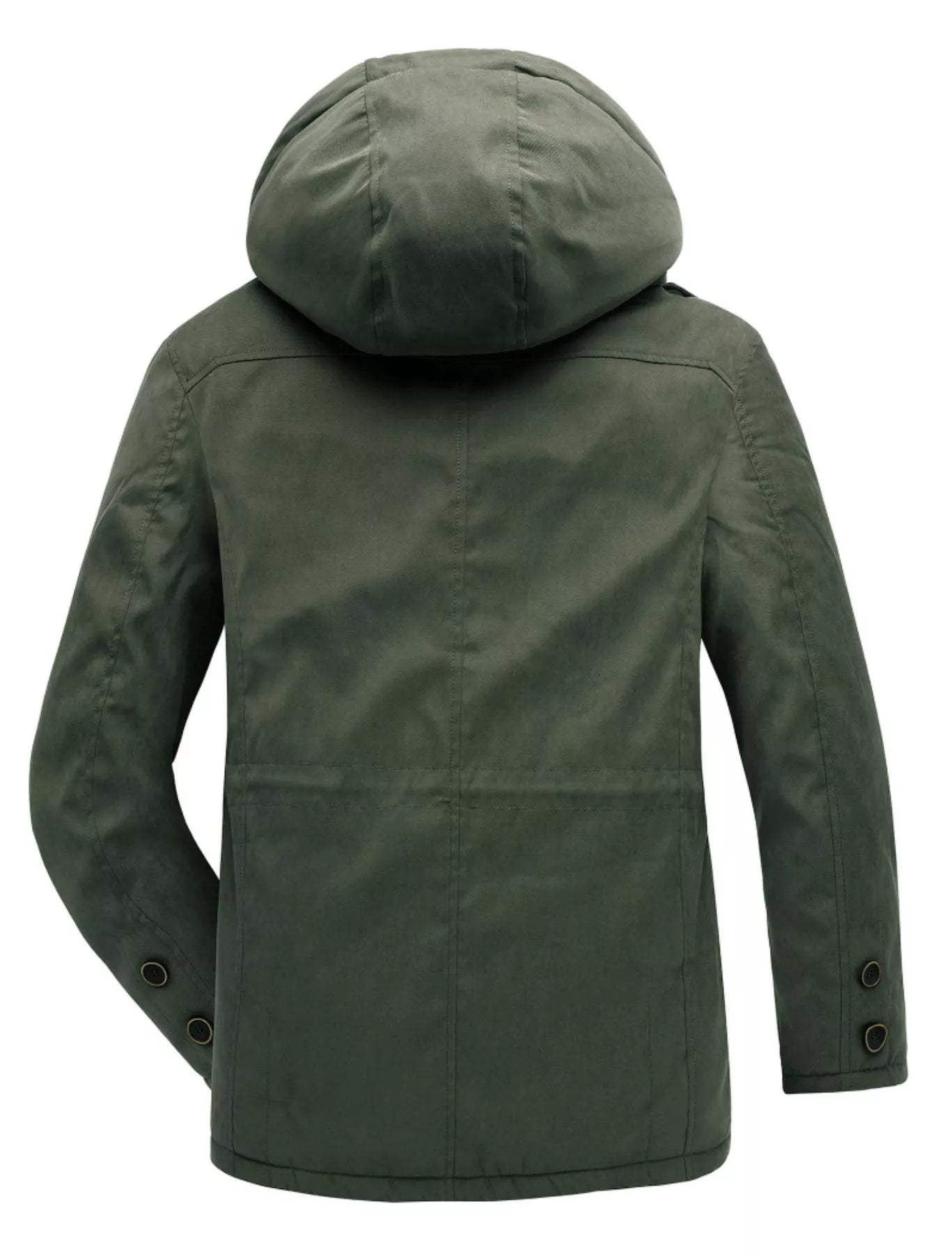 Men's Winter Hooded Zip Up Jacket
