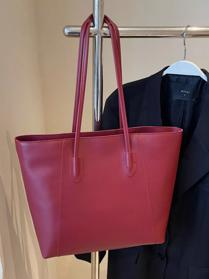 PU Leather Tote Bag