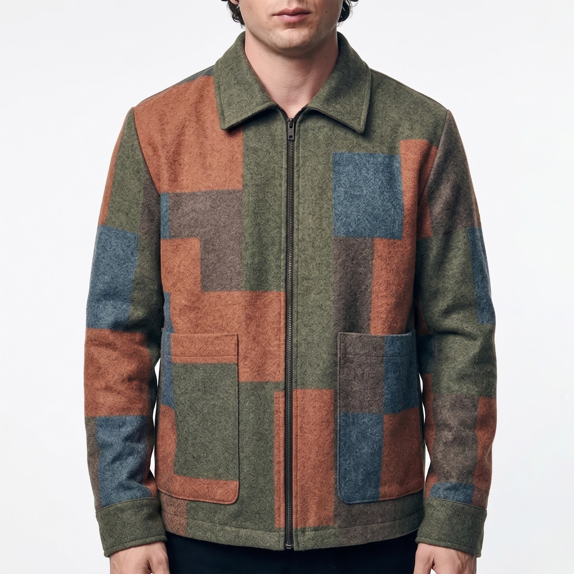 Jeremy Allen White The Bear Inspired Wool Blend Jacket