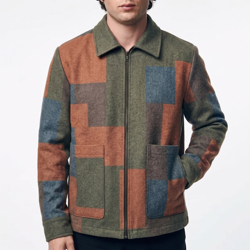 Jeremy Allen White The Bear Inspired Wool Blend Jacket